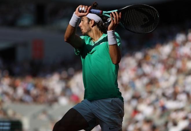 Lorenzo Musetti s'est qualifié ce lundi pour son premier 1/4 de finale à Melbourne - © Rolex - Antoine Couvercelle