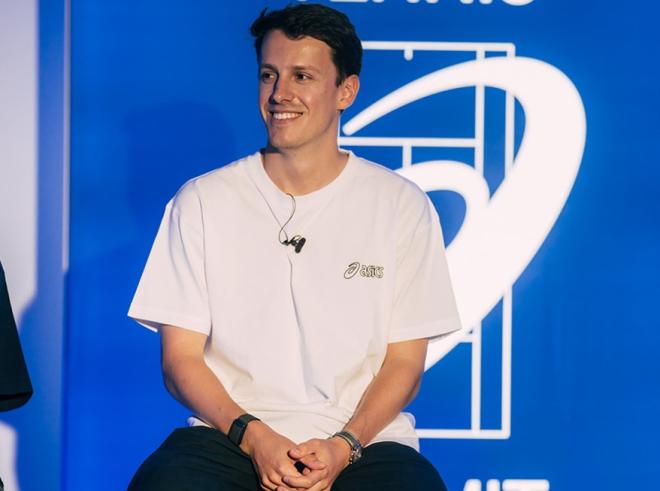 Louis ROUACH, ici à l'image, est le Directeur Marketing-Communication d'ASICS TENNIS  - © Albin Durand