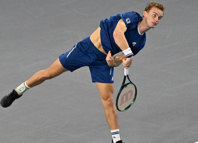 Luca Van Assche a été éliminé dès le 1er tour du Masters 1000 de Shanghaï - © MOM - Chryslène Caillaud
