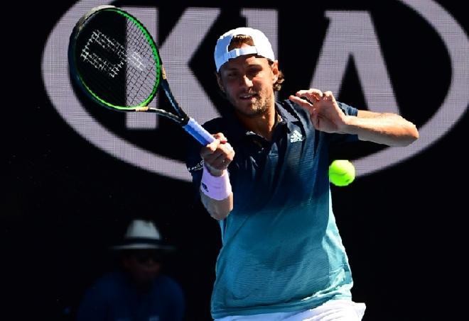 Lucas Pouille s'est incliné ce mardi pour son retour à la compétition après 5 mois d'absence - © DR