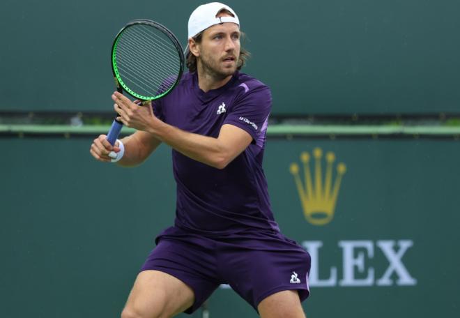 Lucas Pouille est resté à quai dès le 1er tour des qualifications de Roland Garros - © FFT - Antoine Couvercelle