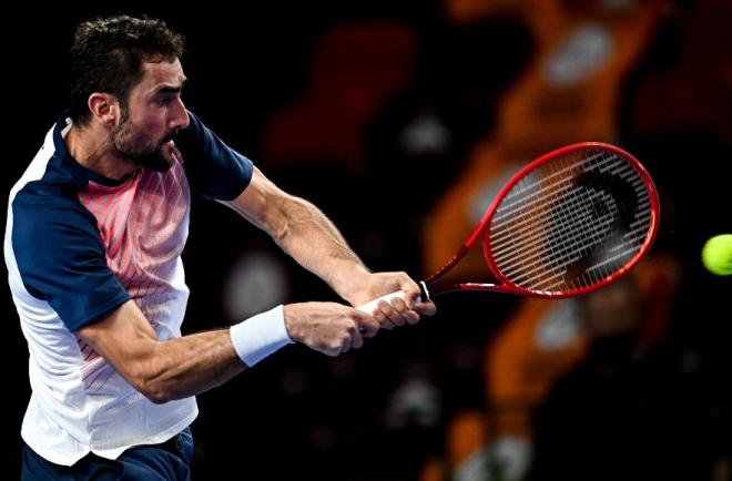 Marin Cilic a apporté le second point à la Croatie ce mercredi - © Sputnik - Icon Sports