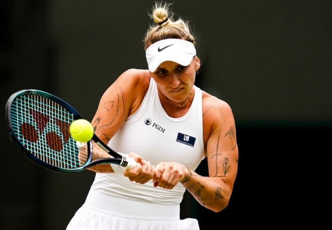 Marketa Vondrousova a remporté le titre à Wimbledon ce samedi - © PA Images - Icon Sport