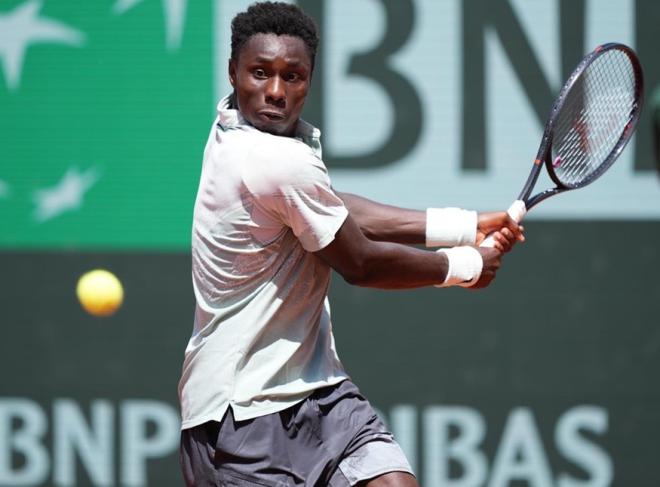 Moïse Kouamé a produit un match incroyable ce jeudi à Roland Garros  - © Roland Garros - FFT