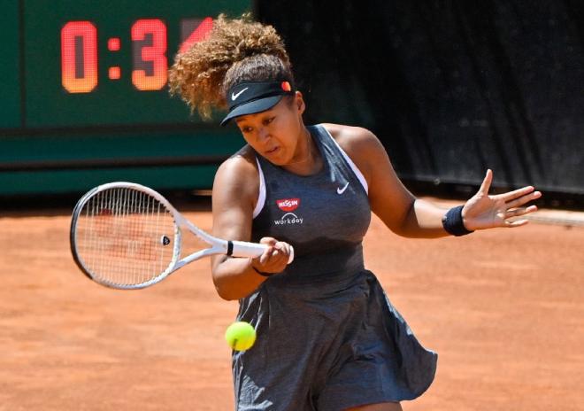 Naomi Osaka s'est largement inclinée ce dimanche à Madrid - © La Presse - Icon Sport