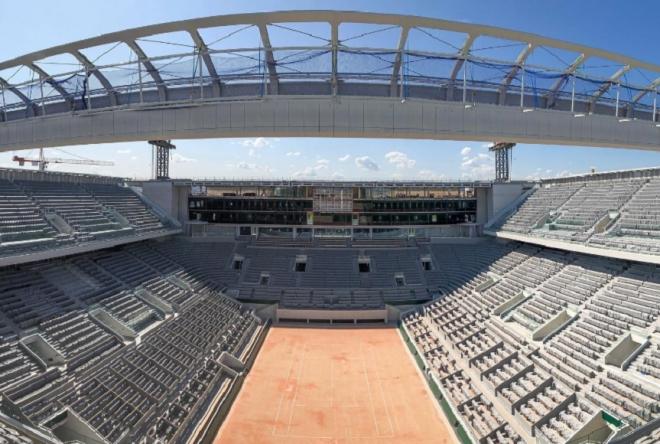 Le Court Philippe Chatrier, comme les autres courts de RG, pourraient bine se retrouver vide en septembre - © DR