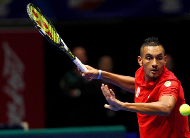 Deuxième victoire en deux jours pour Nick Kyrgios qui brille dans son équipe des Slammers - © DR