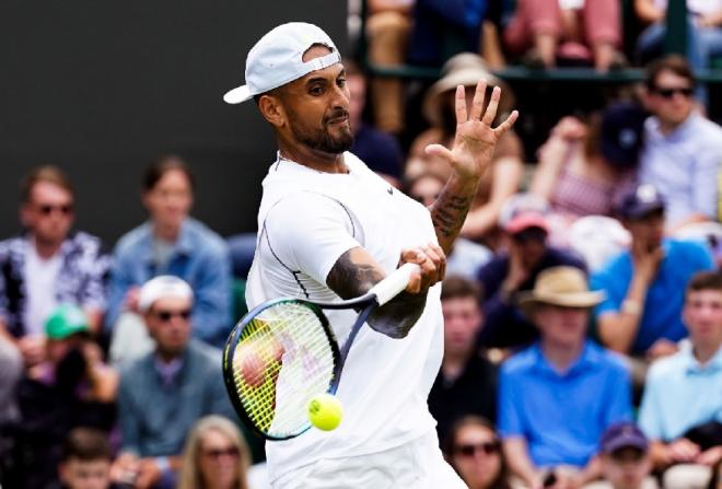 Nick Kyrgios affrontera S. Tsitsipas au 3ème tour de Wimbledon - © PA Images - Icon Sports