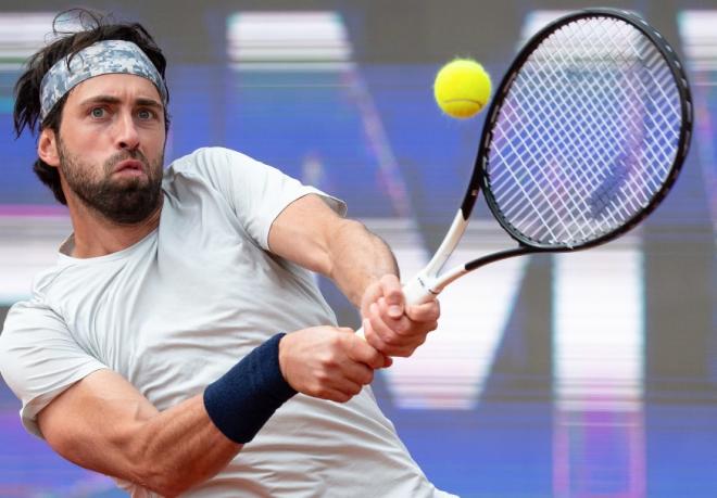 Nikoloz Basilashvili s'est qualifié pour la finale d'Indian Wells ce samedi - © Picture Alliance - Icon Sport