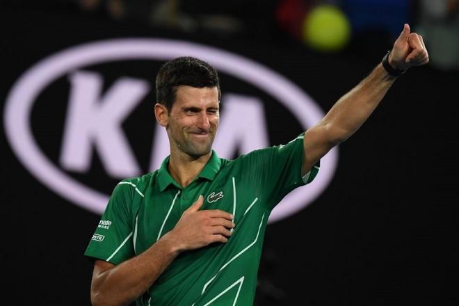 Novak Djokovic a logiquement battu Milos Raonic ce mardi pour se hisser en 1/2 à Melbourne où il retrouvera Roger Federer - © DR