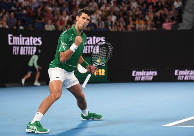 Novak Djokovic a rallié les 1/4 à Melbourne ce dimanche en dominant Diego Schwartzman - © DR