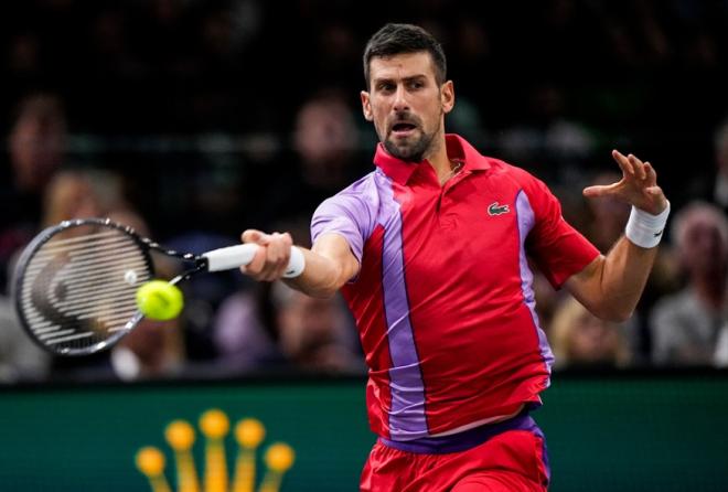 Novak Djokovic s'est qualifié ce jeudi pour les 1/2 finales du Masters  - © Icon Sport