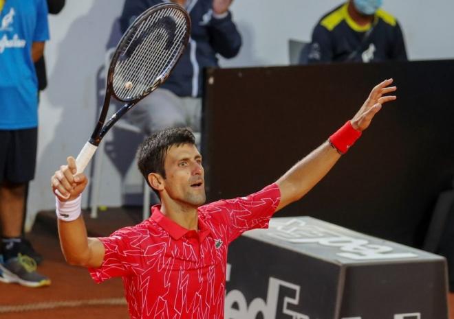 Novak Djokovic a remporté son 5ème masters 1000 de Rome ce lundi - © DR