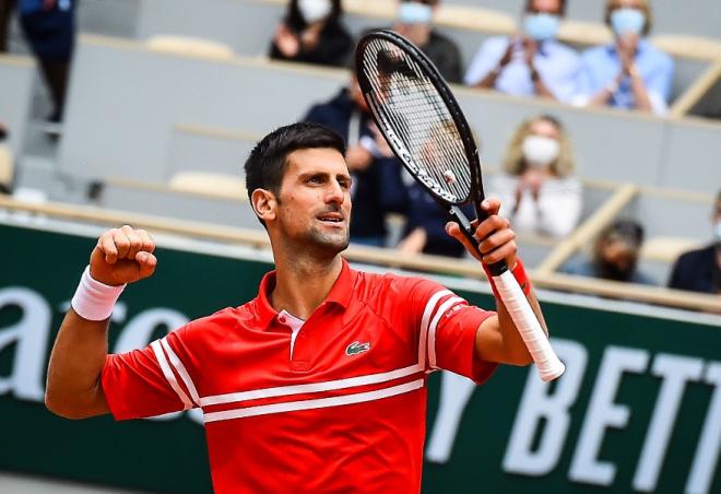 Victoire finale de Novak Djokovic à RG en 5 sets face à Stefanos Tsitsipas. - © Icon Sport