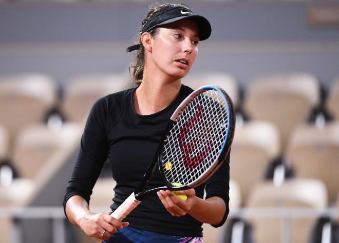 Océane Dodin a enchaîné avec une 4ème victoire à Linz, en comptant les qualifications - © Icon Sport