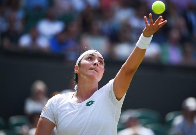 Ons Jabeur s'est qualifiée pour la finale de Wimbledon, ce jeudi - © Abaca - Icon Sports