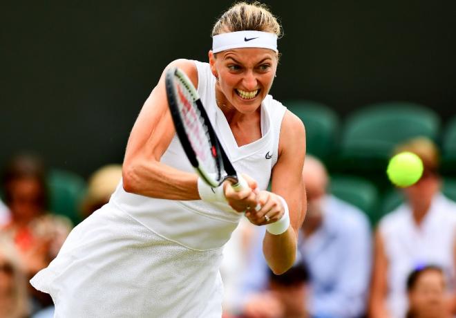 Très grosse contre- performance de Petra Kvitova, dominée par Stephens à Wimbledon ce lundi - © PA Images - Icon Sport