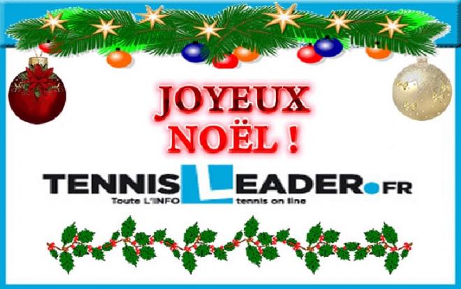 Toute l'équipe de Tennisleader vous souhaite un Joyeux Noël - © Tennisleader.fr