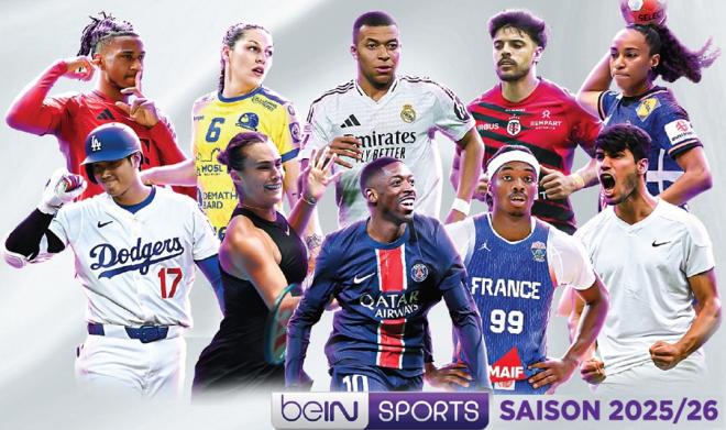 Ce jeudi, beIN SPORTS a présenté sa grille pour la saison 2025/ 2026 - © beIN SPORTS