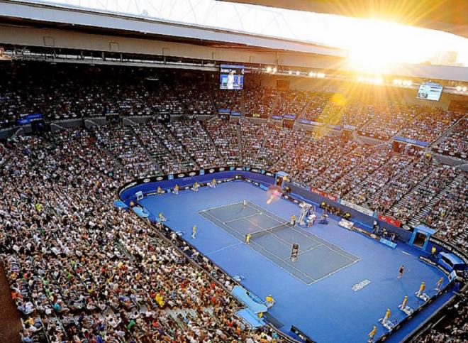La Rod Laver Arena où vont se disputer la plupart des finales de l'Open d'Australie - © DR