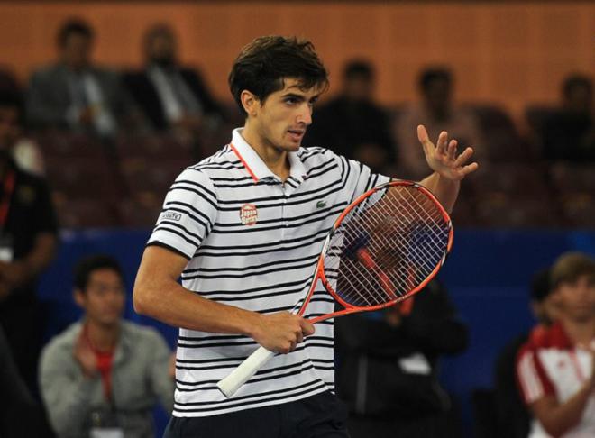 Pierre-Hugues Herbert a été le grand artisan de la victoire de son équipe des Japan Warriors - © DR