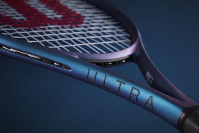 La nouvelle raquette ULTRA 100 de WILSON est disponible à la vente depuis le 14 septembre - © WILSON