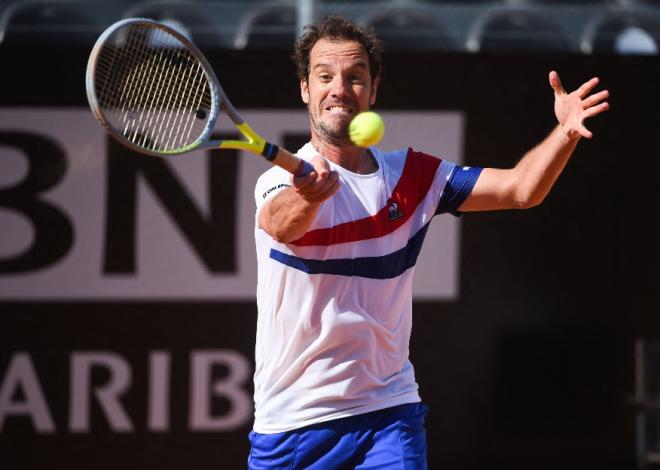 Richard Gasquet a réalisé une très belle performance ce jeudi en 1/8èmes à Lyon  - © Abaca - Icon Sport