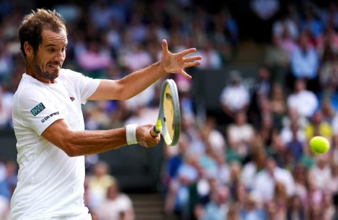 Richard Gasquet s'est solidement imposé ce jeudi pour le 3ème tour de Wimbledon - © PA Images - Icon Sports