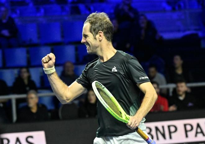 Richard Gasquet a passé le cap du 1er tour ce lundi au Moselle Open - © Moselle Open