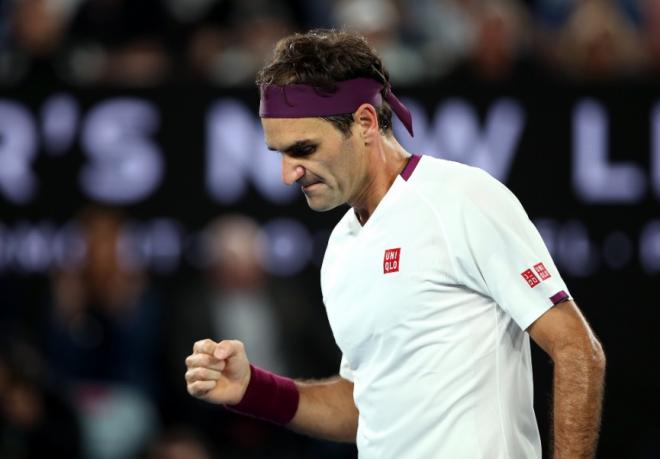 Miraculé, Roger Federer a écarté 7 balles de match avant de se qualifier pour les 1/2 à Melbourne - © DR