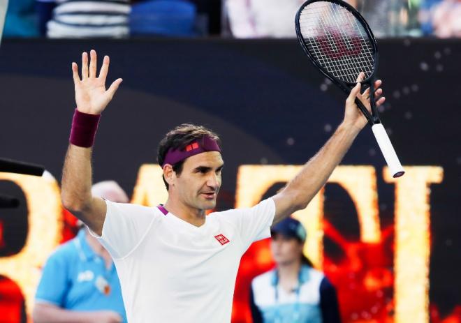 Pour son retour à la compétition, Roger Federer a livré une excellente prestation ce mercredi - © Gepa - Icon Sport