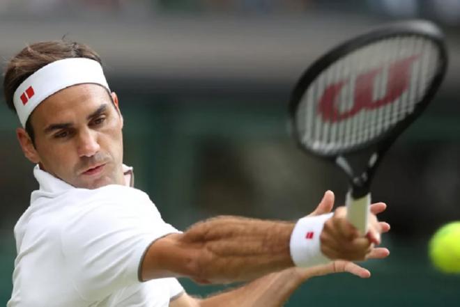 Roger Federer à Wmbledon. Une image que l'on devrait revoir en 2021 - © DR