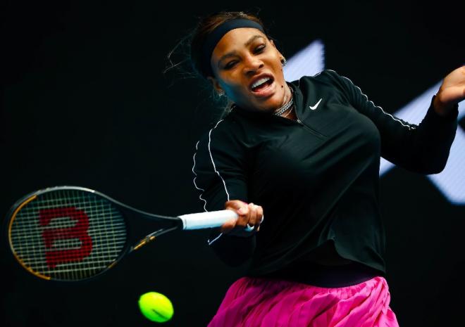 Serena Williams a réussi sa rentrée ce lundi à Melbourne - © Belga - Icon Sport