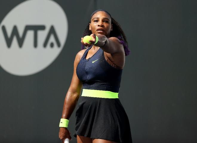 Serena Williams a réalisé une rentrée assez peu convaincante ce mardi à Lexington - © DR