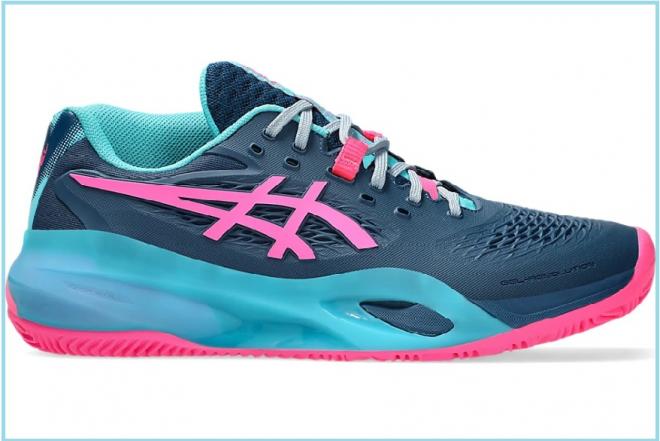 Les fameuses GEL-RESOLUTION X de ASICS. L'un des modèles phares hommes de chaussures de PADEL de la marque nippone - © ASICS