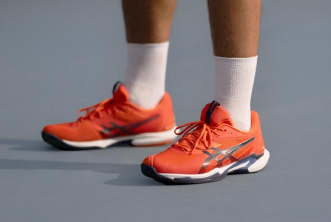 ASICS est l'un des principaux équipementiers en matière de chaussures de tennis - © ASICS
