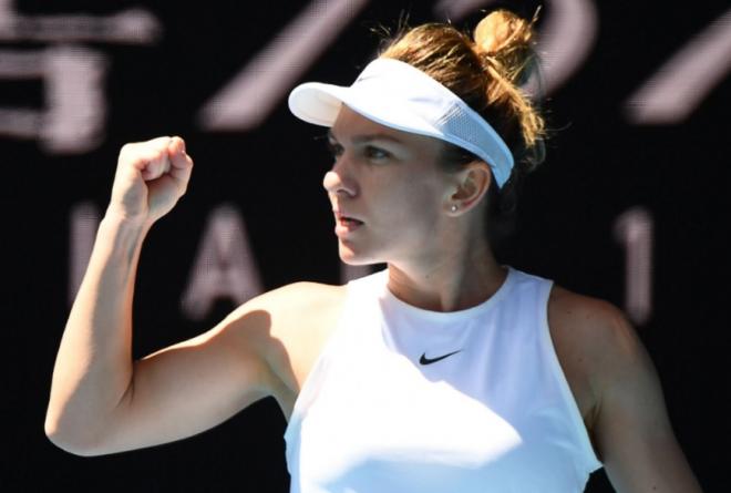 Simona Halep est la seule joueuse à n'avoir cédé aucun set à l'Open d'Australie - ©DR