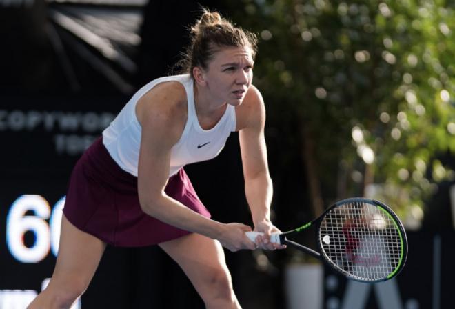 Simona Halep s'est qualifiée pour le 2ème tour à Melbourne en venant difficilement à bout de l'Américaine Jennifer Brady - © DR