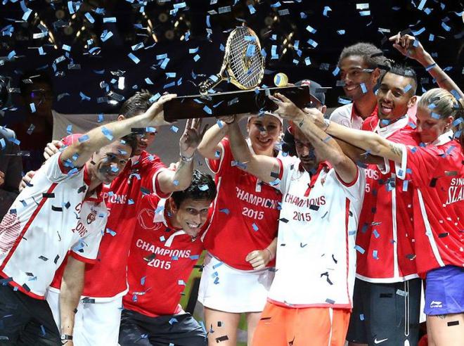 Les Singapore Slammers sont les champions de l'édition 2015 de l'IPTL - © DR