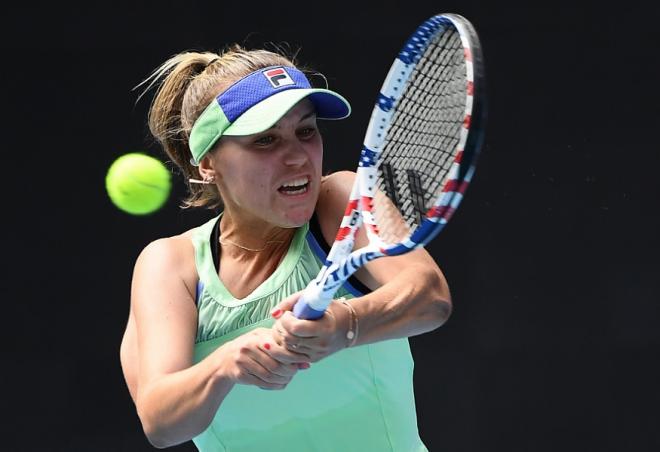 Sofia Kenin a rallié ce mardi les 1/2 de l'Open d'Australie en battant facilement la Tunisienne Ons Jabeur - © DR