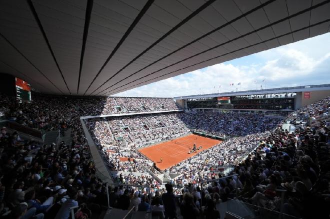 Le court central Philippe Chatrier où vont se disputer les principales finales de Roland Garros - Cédric Lecoq - FFT