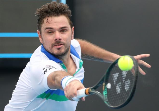 Stan Wawrinka a débloqué son compteur ce lundi à Rome - © Schreyer - Icon Sport