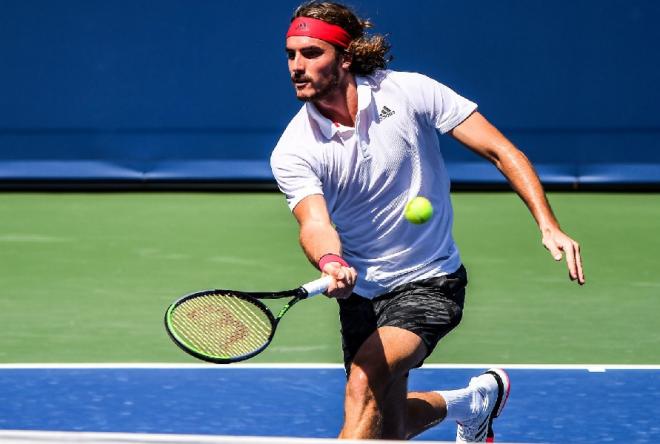 Stefanos Tsitsipas s'est qualifié pour sa 3ème 1/2 finales de la saison à Acapulco - © Susa - Icon Sport