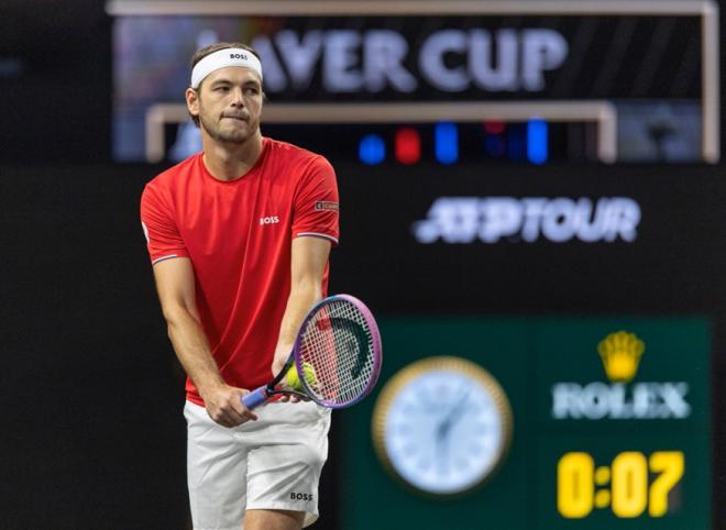Taylor Fritz sera la principale tête d'affiche de la Team World à Londres - © Rolex - Jed Jacobsohn