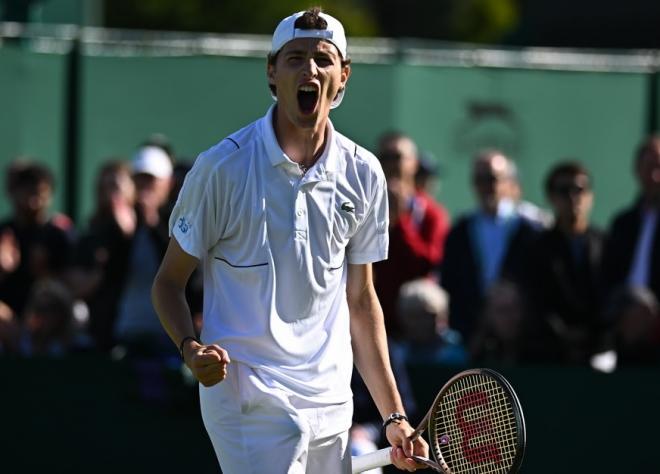 Ugo Humbert s'est imposé logiquement face à Richard Gasquet à Melbourne - © Corinne Dubreuil - FFT