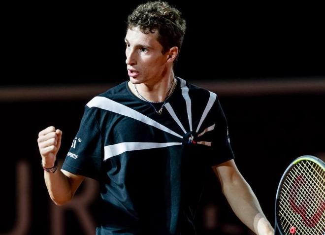 Très belle perfermance ce mardi pour Ugo Humbert qui a sorti Daniil Medvedev - © DR