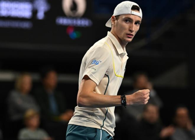 Ugo Humbert de nouveau dominé Hubert Hurkacz ce jeudi à Dubaï - © Open 13 Provence - Corinne Dubreuil