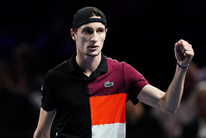 Ugo Humbert a souffert face à Dominic Thiem pour son entrée à Metz - © Cédric Lecoq - Moselle Open Metz