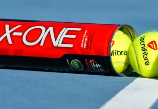 Boite de balles X-One de la marque Tecnifibre - © Tecnifibre