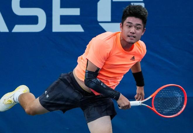 Yibing Wu a écrit ce dimanche une page du tennis chinois - © Icon Sport - SUSA